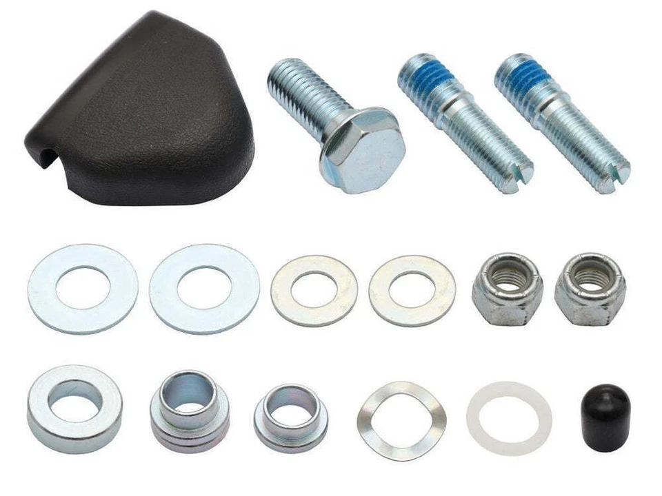 3pc Seat Belt Lap Sash Conversion Fitting Kit 1/2 UNC - image 1 of 1