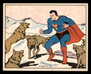 1940 Gum Inc. Superman #22 Wolves At Bay VG