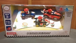 NEU IM KARTON MARIOKART 3ER-PACK PULL SPEED RACERS YOSHI, MARIO, LUIGI VON CARRERA PLAY - Bild 1 von 9