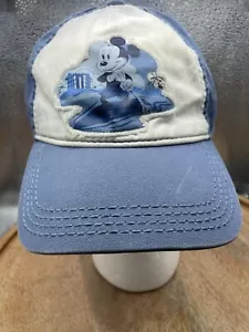 Cappello Disney AULANI blu Topolino berretto cinturino schiena surf spiaggia hawaii resort Disneyland - Foto 1 di 16