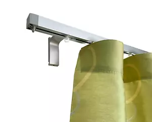 Bastone Binario Scorritenda Moderno Cubo - Movimento A Corda - Tenda a Onde - Foto 1 di 16