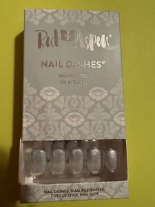 Lot of 3 Red Aspen Nail Dashes Manicure in a Dash Short Square Asst. Colors NIB - Picture 1 of 4
