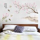 Graceful Chinese Style Peach Blossom Wall Sticker Adds Elegance To Your Home