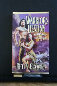 WARRIOR'S DESTINY Betty Brooks 1st Ed Paperback Like New Vikings Anasazi