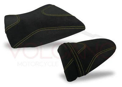 Capa de assento FIT KAWASAKI Z750 Z1000 2003-2006 design vulcão OURO E antiderrapante - Imagem 1 de 4