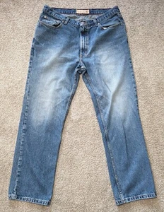 Vintage Red Camel Men's Jeans 36x30 Blue Denim Pockets Classic Fit - Picture 1 of 3