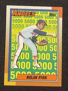 1990 Topps Nolan Ryan #3 California Angels HOF NM+