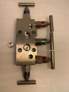 Manifold, 5 Valve, Use with DS III, 1/4" NPT - Picture 1 of 7