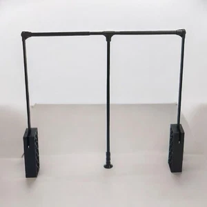 Garosa Pull Down Wardrobe Rail 22lb Load Capacity Adjustable Width 32.68-45.28in - Picture 1 of 8