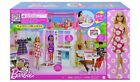 Dollhouse fully furnished play - 2 levels and 4 play areas girls gift set barbie