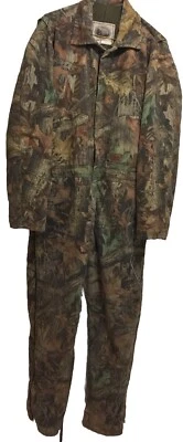Walls Men Quilted Insulated Coveralls Advantage Camouflage XLT TALL -See Detail - Image 1 of 4