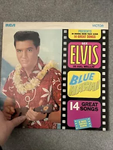 ELVIS PRESLEY-BLUE HAWAII, VINYL LP, MONO, 1961, UK, Good - Picture 1 of 6