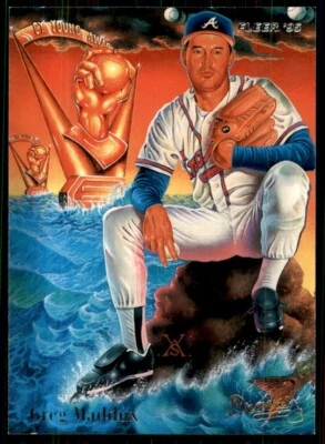 1994 Fleer Cy Young Art Greg Maddux Atlanta Braves No4 - Изображение 1 из 2