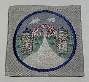 Camp Stigwandish Ohio Boy Scout Woven Camp Patch BW4 - Picture 1 of 1