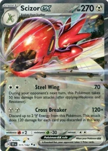 Scizor ex 111/162 | SV05: Zeitliche Kräfte | Double Rare | NM | Pokemon TCG - Bild 1 von 1