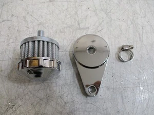 1999 - 2005 99 - 05 Harley Davison touring crankcases breather vent filter - Foto 1 di 13