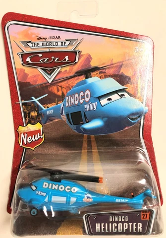 Disney Pixar World of Cars Dinoco Helicopter! #27 in Series! New! Free Shipping! Cover