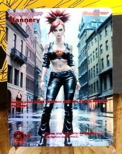 Pokemon SALE!!!! Flannery Anima Waifu Sexy Doujin ACG DIY Trainer Art Card Holo - Picture 1 of 2