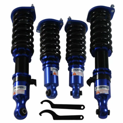 Blue Full Coilover Struts Shock Suspension Kit Fits For Mazda Miata 1989-2005 - Image 1 of 4