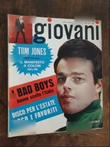 Giovani Italy Magazine Johnny Hallyday Francois Hardy Pavone Dino Bad Boys 1966 - Bild 1 von 1