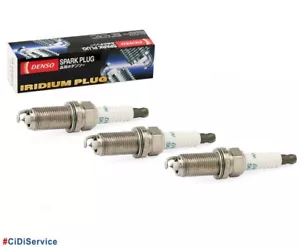 Kit 3 Candele Denso Iridium SK16HR11 Toyota Aygo IQ Yaris 1.0 1KR-FE <11.2013 - Imagen 1 de 4