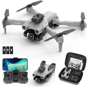 WiFi FPV Drohne Mit 8K-HD GPS Kamera Selfie RC Quadrocopter Drone +3 Akkus - Bild 1 von 12