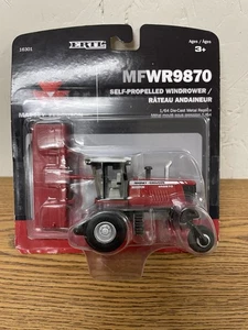 1/64 Massey Ferguson WR9870 Self-Propelled Windrower, ERTL 16301 - Picture 1 of 1