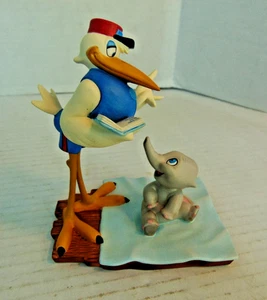 1997 WDCC Disney Dumbo "BUNDLE OF JOY" Messenger Stork Figurines~Box - Picture 1 of 15