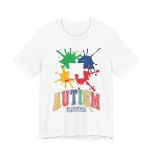 Autism Awareness Tee | Support, Unisex T-Shirt, Gift for Autism Family - Picture 1 of 15