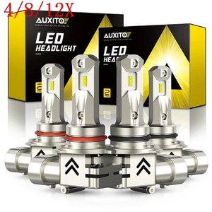 4/8/12X 9005 9006 LED Combo Faros Kit Luz Alta Baja Xenón 6000K Blanco - Imagen 1 de 28