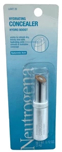 Neutrogena Hydro Boost Hydrating Concealer Light 20 NEW NWT .12 Oz - Picture 1 of 2
