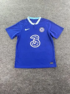 Chelsea Football Soccer Jersey Men Medium Blue White Nike Cole Palmer Authentic - Picture 1 of 17