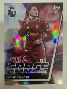 Topps 2026 Premier League Darwin Nunez Full Force Liverpool Football Karte #179 - Bild 1 von 2