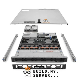 Dell PowerEdge R640 NVMe Server 3.00Ghz 36-Core 768GB 2x 800GB SAS SSD 12G H730P - Picture 1 of 5