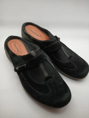 BARETRAPS Noella Black Suede Leather Slide On Clogs Comfort Shoes Size 11M - Image 1 of 4