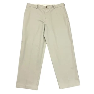 L.L. Bean Chino Hose Creme Herren 37 W 27 L Natural Fit 100% Baumwolle - Bild 1 von 10
