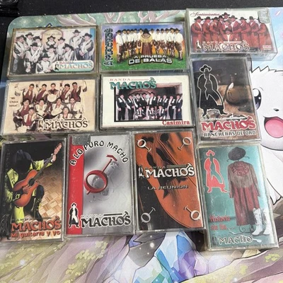 Banda Machos Cassette Brand New Sealed  Lot Foto 1 de 4