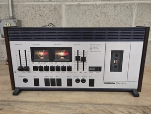 RARE Tandberg TCD 340 A Am 3-head Cassette Deck - TESTED WORKS - Picture 1 of 16