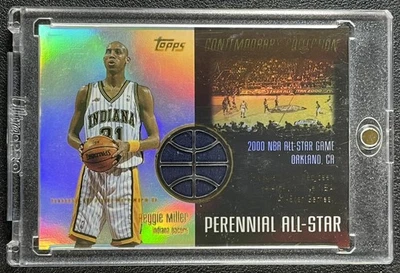 REGGIE MILLER 2003-04 TOPPS CONTEMPORARY COLL PERENNIAL ALL STAR JERSEY 242/250 - Image 1 of 2