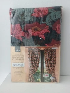 NEU Vintage BHS William Morris Stil Vorhänge 60" x 54" 152 cm x 137 cm Martinique - Bild 1 von 1