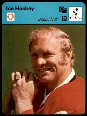 1977 Sportscaster #05-20 Bobby Hull - Ice Hockey VG/EX - Image 1 of 2