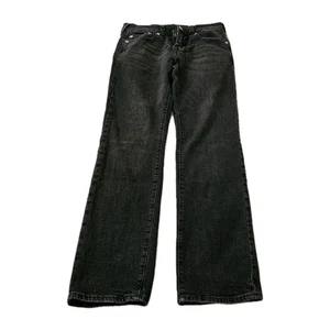True Religion Jeans Herren 32 x 32 Schwarz Ricky Relaxed Straight Leg Festival - Bild 1 von 10