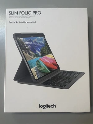 Logitech Slim Folio Keyboard Case Folio iPad Pro 12.9" 3rd Gen - Image 1 of 4