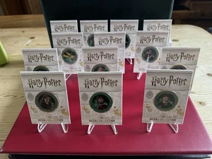 JUEGO COMPLETO DE CARTAS CÁMARA SECRETA HARRY POTTER CON MEDALLAS MONEDAS RUPERT GRINT - Imagen 1 de 9