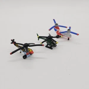 Micro Máquinas Marina CH-47 Chinook Helicóptero Mini Juguete Lote de 3 - Imagen 1 de 4