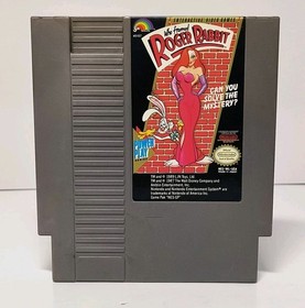 Who Framed Roger Rabbit NES Nintendo 1989 LJN Game Cartridge Only Tested