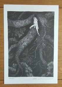 Ex-Libris Vincent Perriot , Entre-Deux  , n°21 sur 250 exemplaires ( 11/2007 ) - Imagen 1 de 2