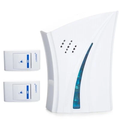 Wireless Door Bell With Two Remote Buttons And Batteries - Image 1 of 3