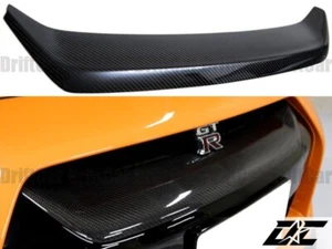 FOR 2008 2009 2010 2011 NISSAN GT-R R35 CBA CARBON FIBER FRONT BUMPER 1 GRILLE - Picture 1 of 4