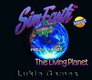 Sim Earth The Living Planet - SNES Super Nintendo Game